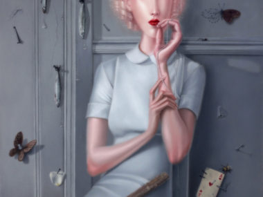 Troy Brooks, Gravity Of Regret – Oil on canvas