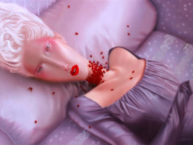 Troy Brooks, Love bugs – Oil on canvas