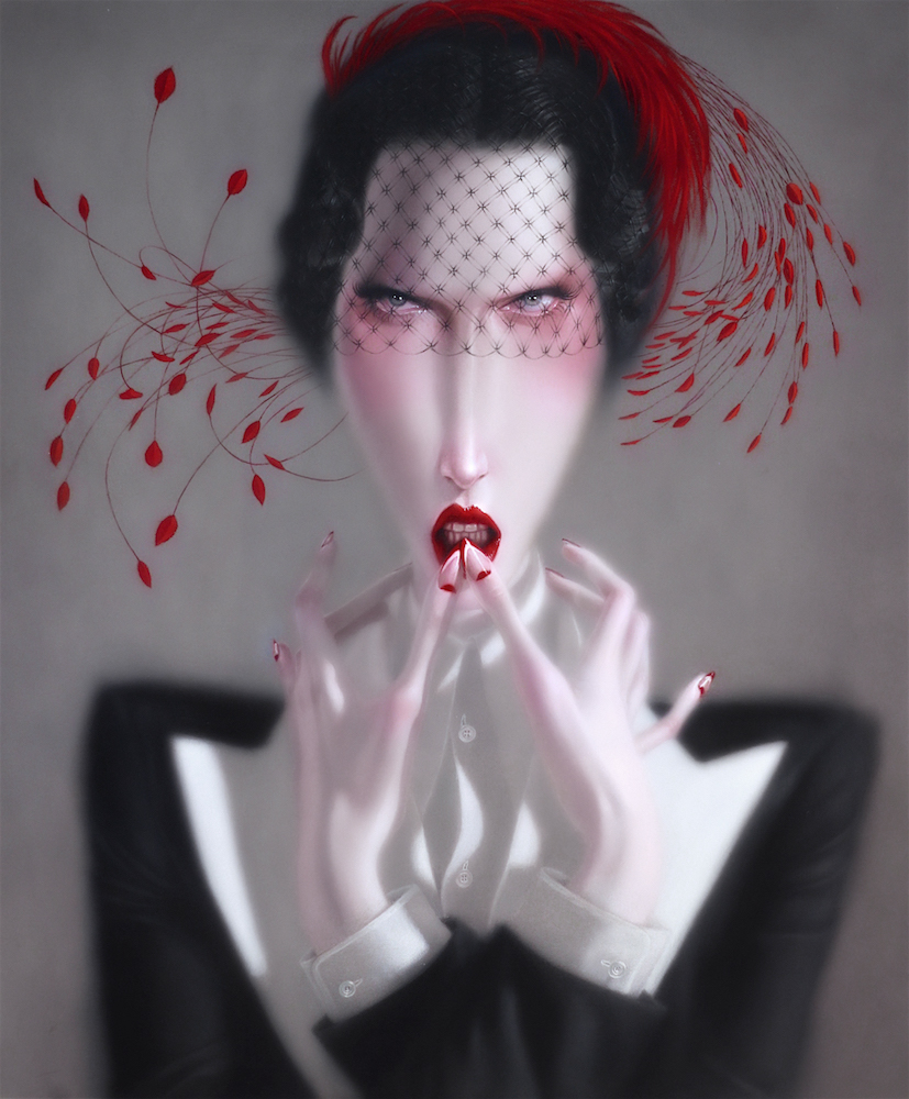 Troy Brooks, Mother Goddamn – oil on canvas