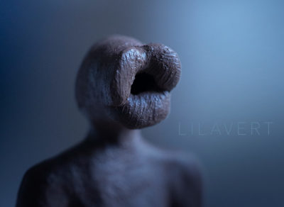 Sculpture figurative « Fleur » lips – ©LilaVert