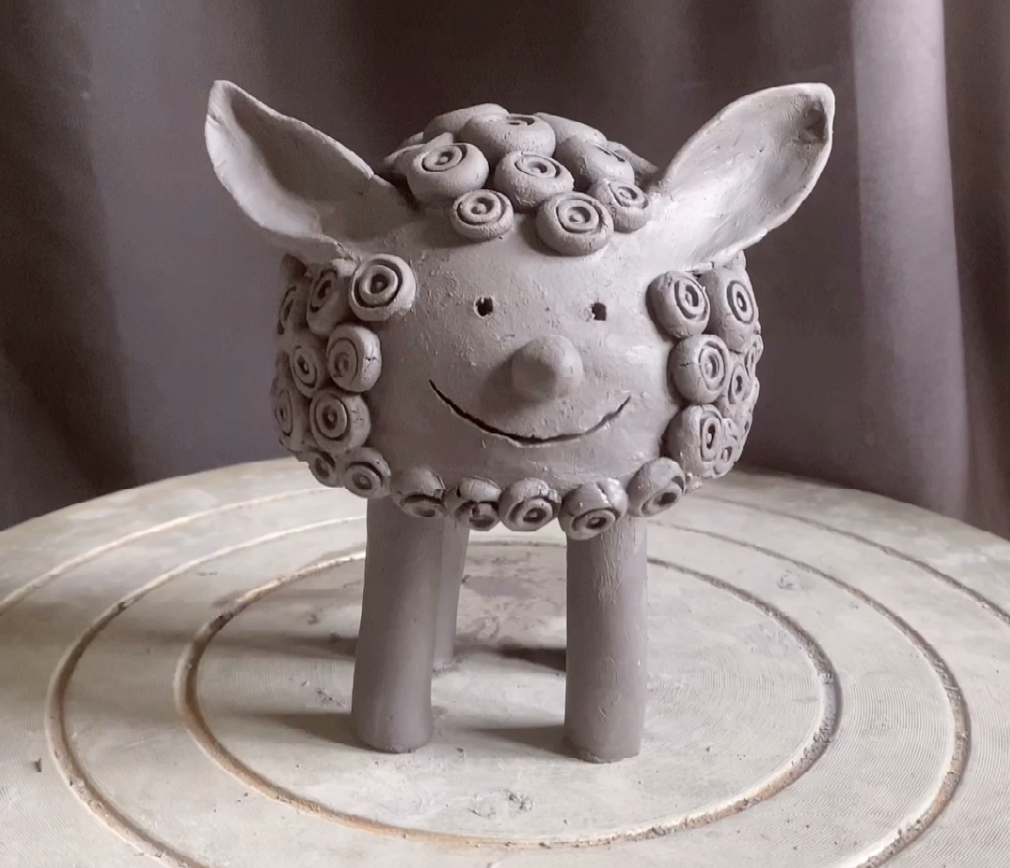 Tutorial Sculpture mouton argile