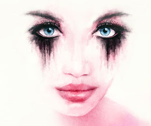 MonGhos XII - Digital Art ©LilaVert - Society6 MonghostXII-digitale-art