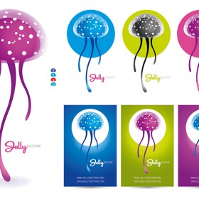 JellyFish Logo preview vector template