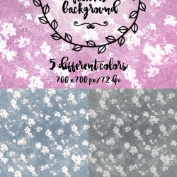 Free vintage flowers background textures - stock photos