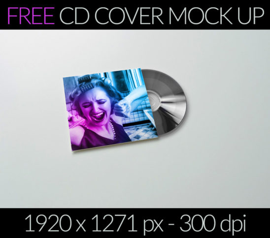 FREE CD Cover mock-up