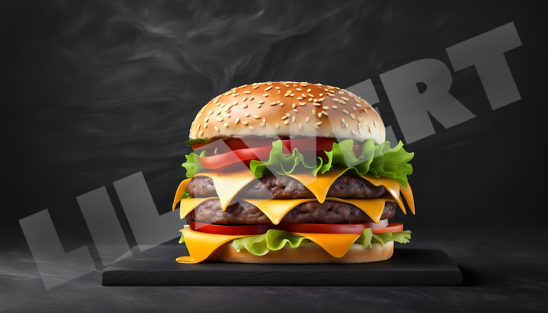 Fresh tasty burger