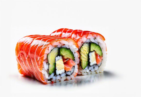 Sushi, free AI stock image