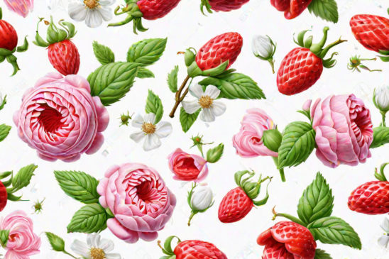 Motif pattern background flowers - free download