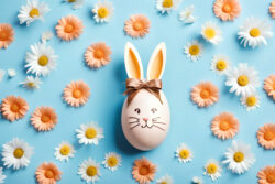 Bunny Easter eggs-free-photos-stock50
