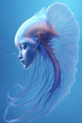 Sea goddess underwater - free download / Free stock photos