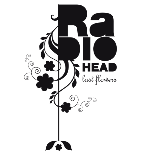 Sticker Radiohead - Last flowers Song