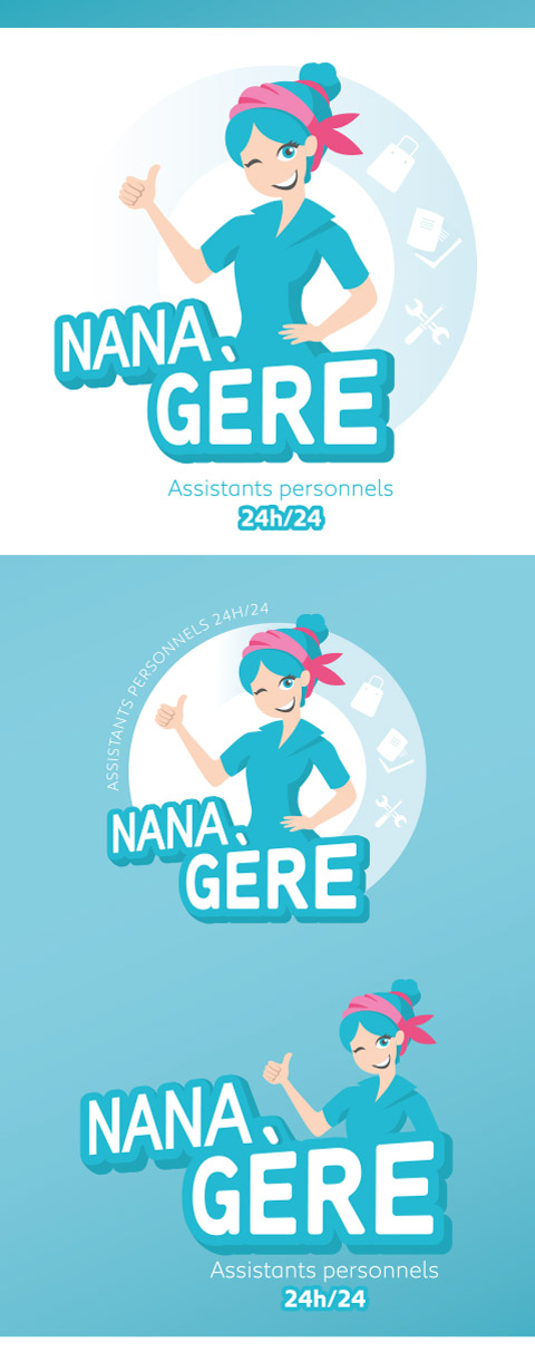 Création Logo Nanagère multi-services