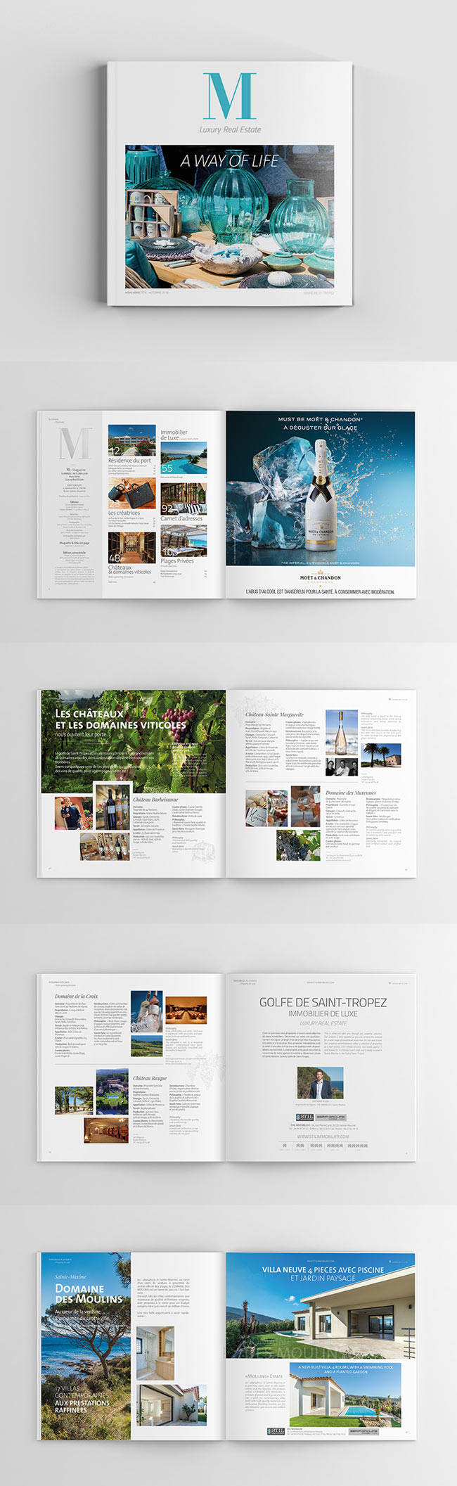 Graphiste freelance - Création magazine print 116 pages
