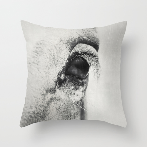 photo oeil cheval - tableau, coussin, iphone case.. ©lilavert